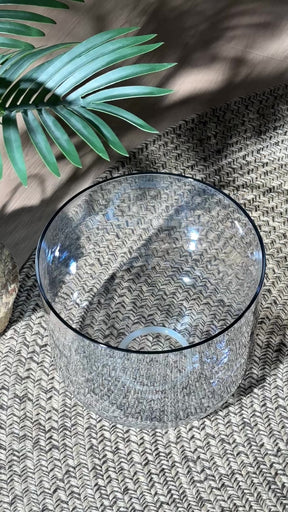Titan 10 Inch Unground Crystal Bowl #23: A Third Octave 432
