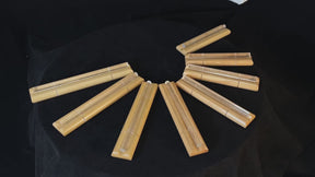 Set Of 8 Crystal Tube Chimes: 6th Octave C Major scale With High C In 7th Octave