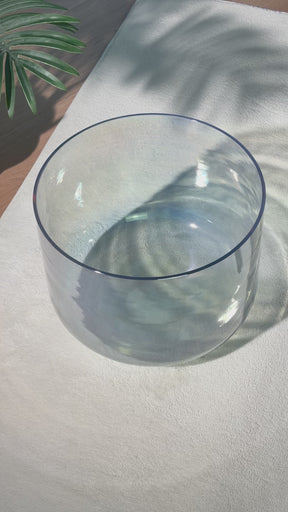 Titan 12 Inch Unground Crystal Bowl #10: F Third Octave 432