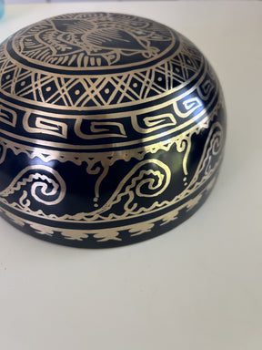 8.25 Inch Bronze C Sharp 3 One Of A Kind Singing Bowl CUSTOM-0004