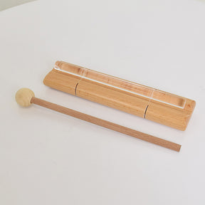 Set Of 8 Crystal Tube Chimes: 6th Octave C Major scale With High C In 7th Octave