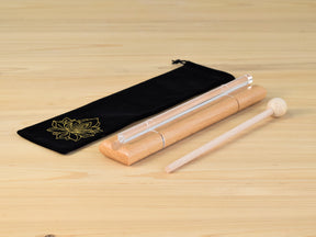 Set Of 8 Crystal Tube Chimes: 6th Octave C Major scale With High C In 7th Octave