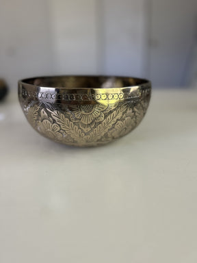 7.25 Inch Bronze A Flat 3 One Of A Kind Singing Bowl CUSTOM-0007