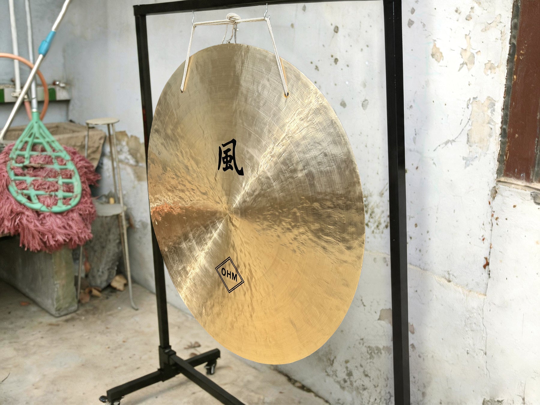 40 Inch Ohm Wind Gong I Handmade For Ohm Store