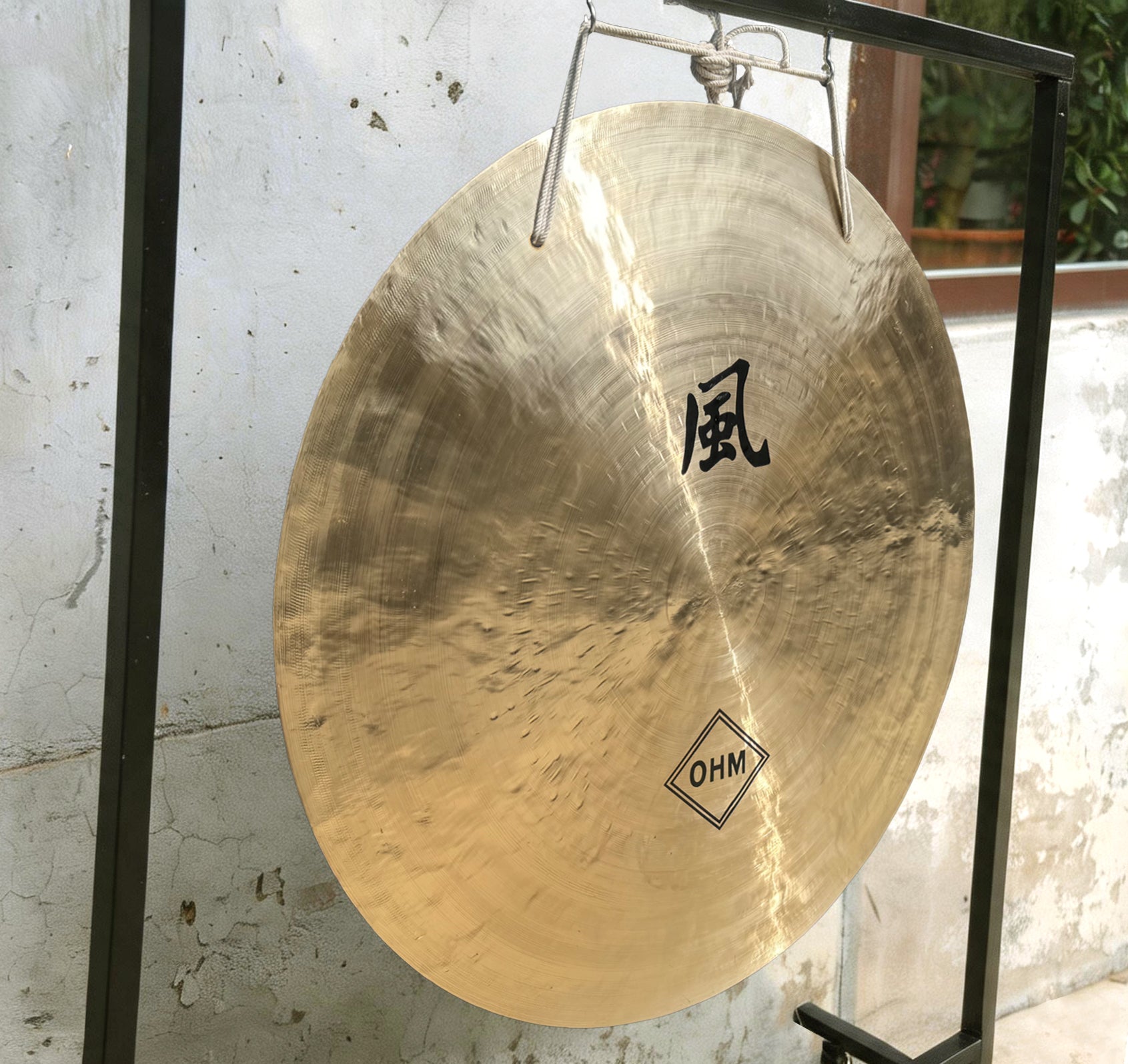 40 Inch Ohm Wind Gong I Handmade For Ohm Store