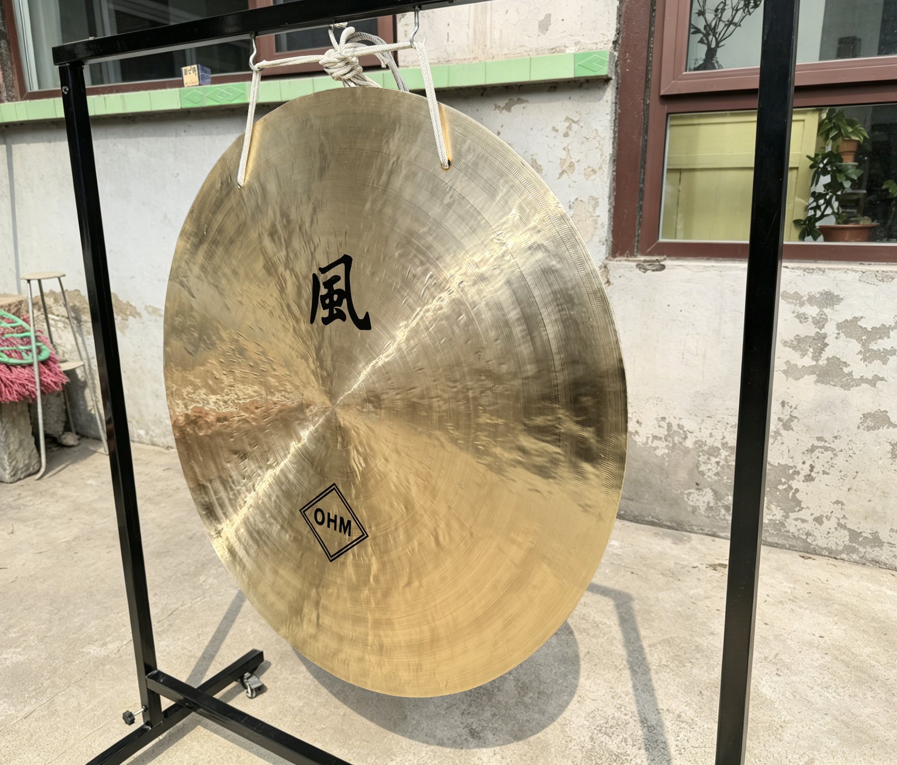 36 Inch Ohm Wind Gong I Handmade For Ohm Store