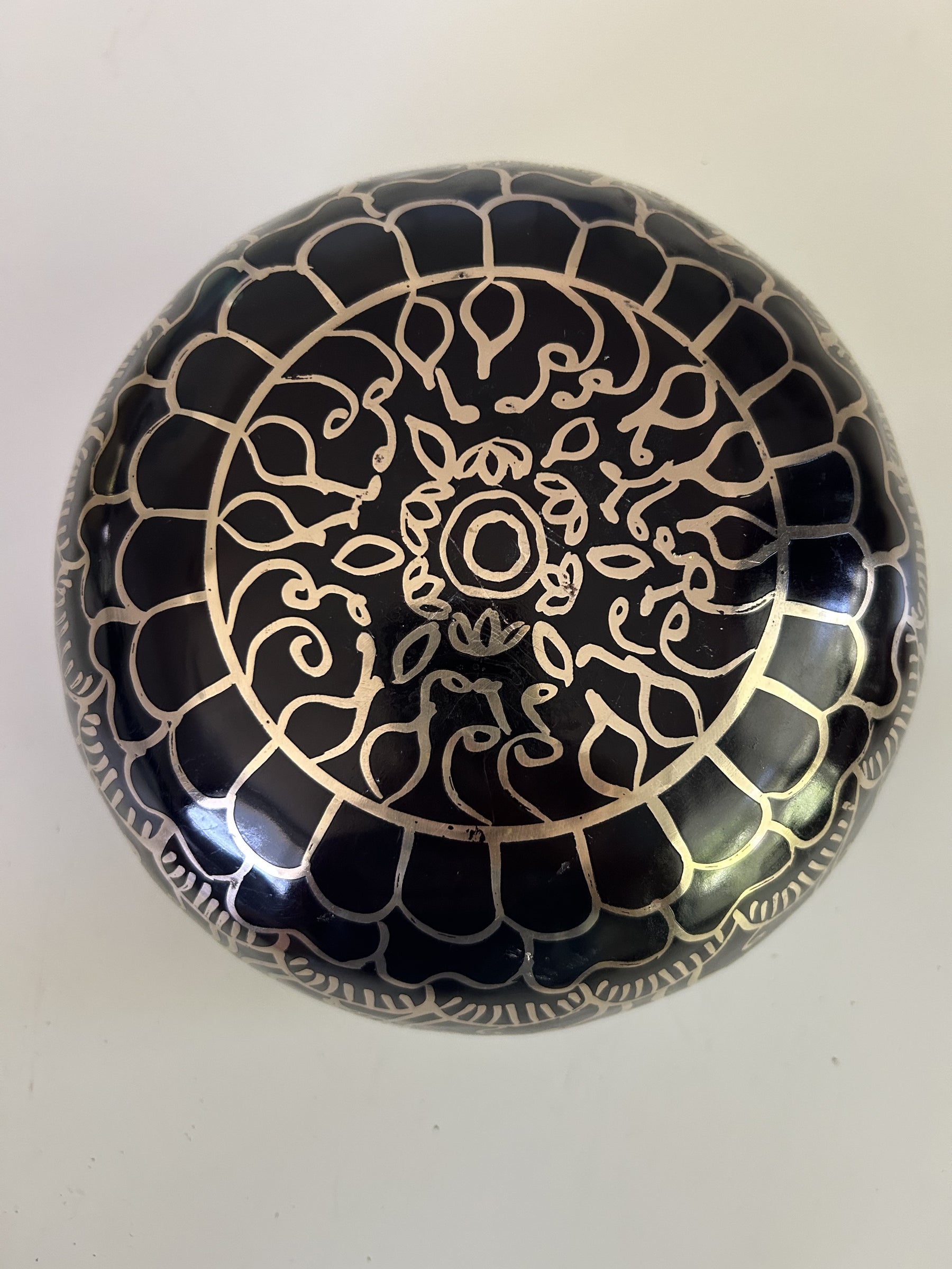 7.5 Inch Bronze F Sharp 3 One Of A Kind Singing Bowl CUSTOM-0006