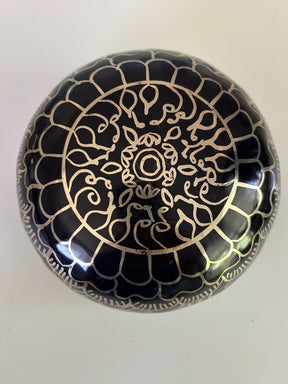 7.5 Inch Bronze F Sharp 3 One Of A Kind Singing Bowl CUSTOM-0006