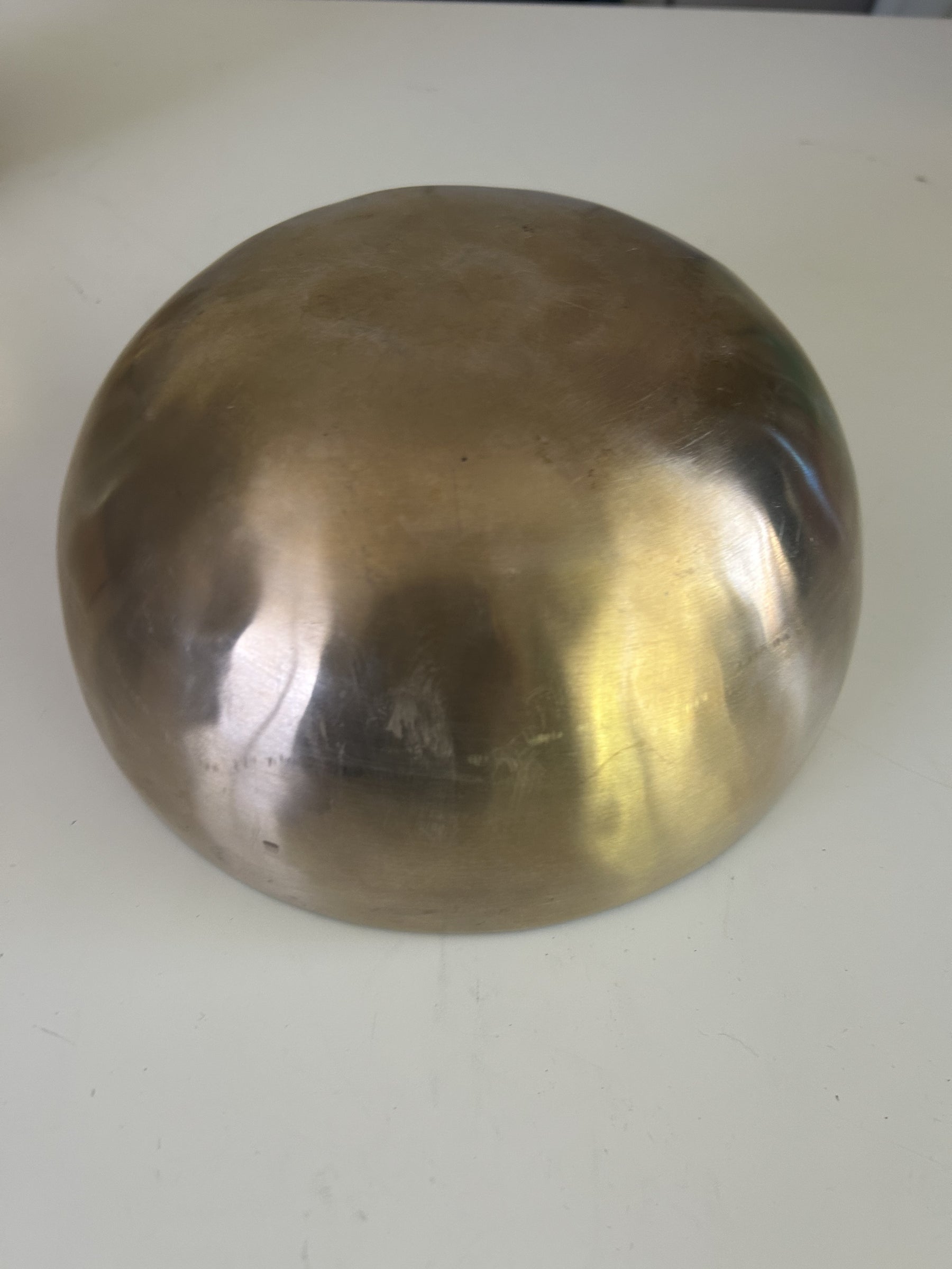 8.6 Inch Bronze D3 One Of A Kind Singing Bowl CUSTOM-0013