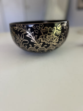 7.5 Inch Bronze F Sharp 3 One Of A Kind Singing Bowl CUSTOM-0006
