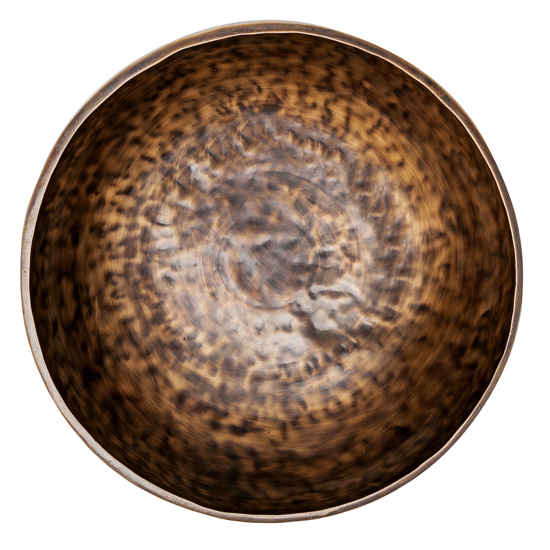 The Jupiter Bowl: Large 12 Inch Handmade Bronze Singing Bowl From Nepal