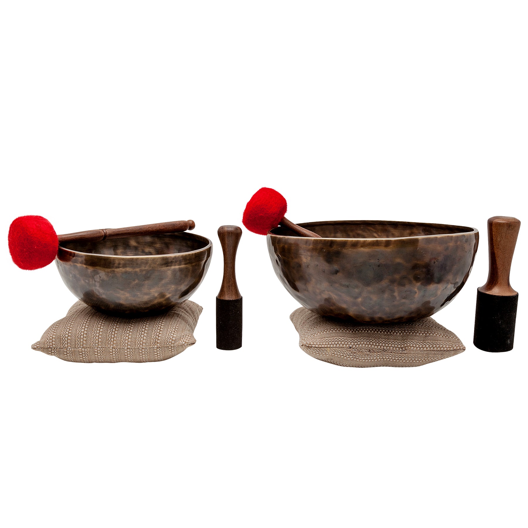 The Saturn Bowl Large 9 Inch Handmade Bronze Singing Bowl From Nepal