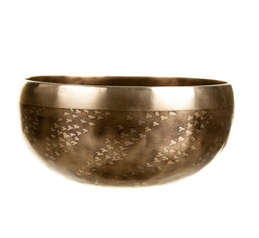 The Tree of Life Bowl: 6 Inch Handmade Bronze Singing Bowl From Nepal Limited Design