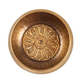 The Buddha and The Original: Set Of 2 Handcast Brass Singing Bowls, 4 inch and 3.5 inch